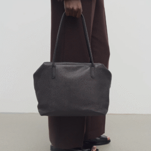 Cowhide Henri  Single Shoulder Tote Bag New Niche Underarm Briefcase