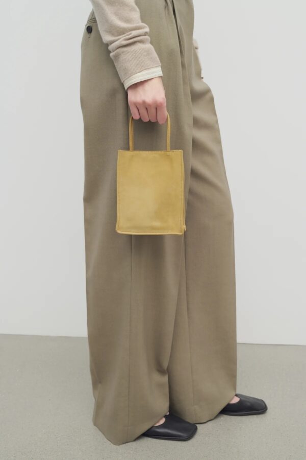 New TO GO Fetal Cowhide Fashionable  Simple  lightweight One-shoulder Crossbody Tote Bag - 图片 4