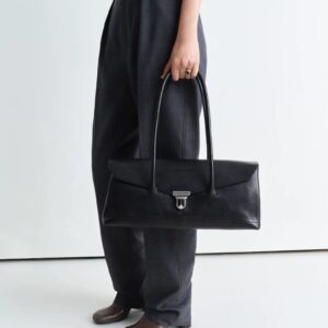 Gear Single Shoulder Equipment Bag Cowhide Fashionable Commuting Simple Women's Bag