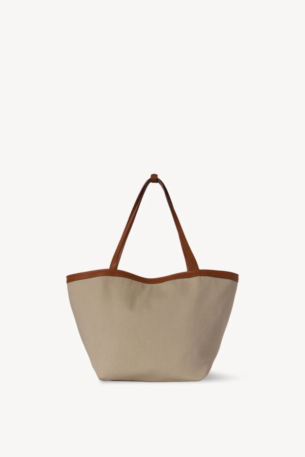 Park Tote Three Canvas Bag in Cotton and Leather - 图片 5