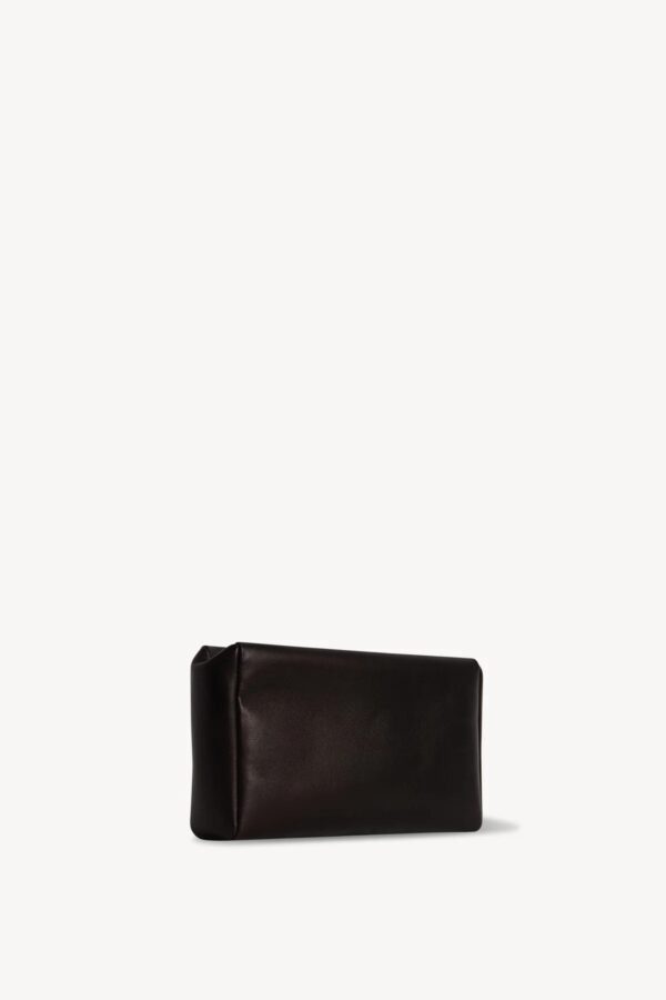 Squared Compact Clutch Bag in Leather - 图片 6