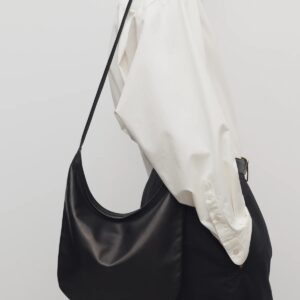 N/S  Izzy Sheepskin Shoulder Handbag Fashion Saddle Bag