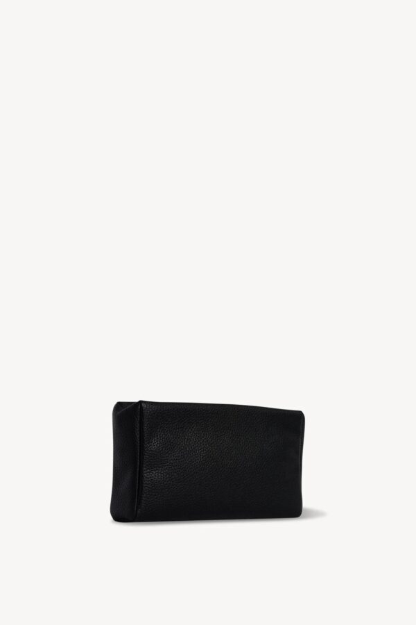 Squared Compact Clutch Bag in Leather - 图片 3