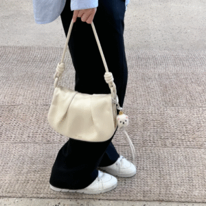 Paseo Shell-shaped Leather Handbag Shoulder Bag for Women