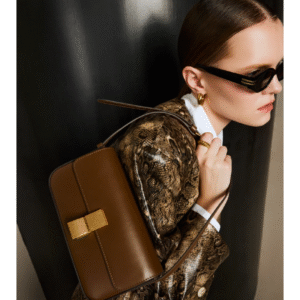 Celine Box Leather Tofu Bag Small Square Shoulder Bag