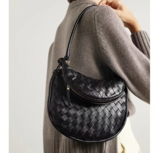 Gemelli Cowhide Half-round Shoulder Handbag Women's Bag