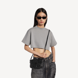 Le City Nano Flap Motorcycle Bag Leather Crossbody Bag