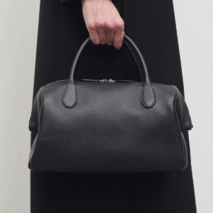 Faye Bowling Bag Outer Calfskin inner sheepskin stylish women's handbag