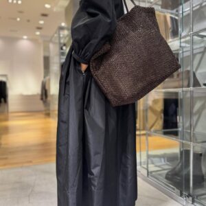 THE ROW Barn Tote Raffia European and American Style Simple Large Capacity Handbag/Shoulder Bag